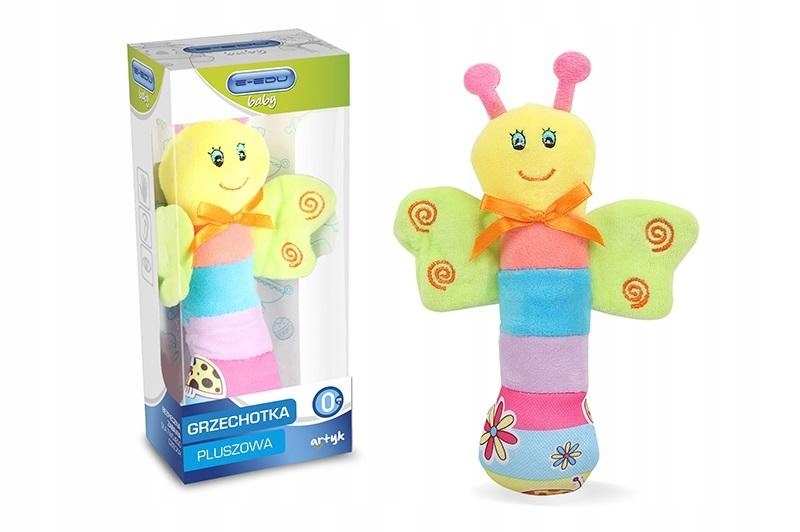 

Grzechotka Pluszowa Motylek E-edu