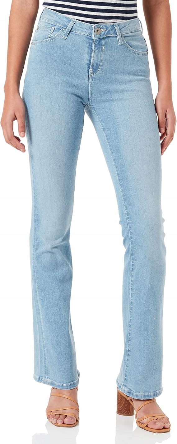 Garcia Dámské Džíny Úzké Nohavice Dlouhé Ve Světlém Odstínu Barvy 33/32 Jpc