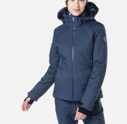 Rossignol tekstylia Kurtka Rossignol W Ski Jkt granatowy M