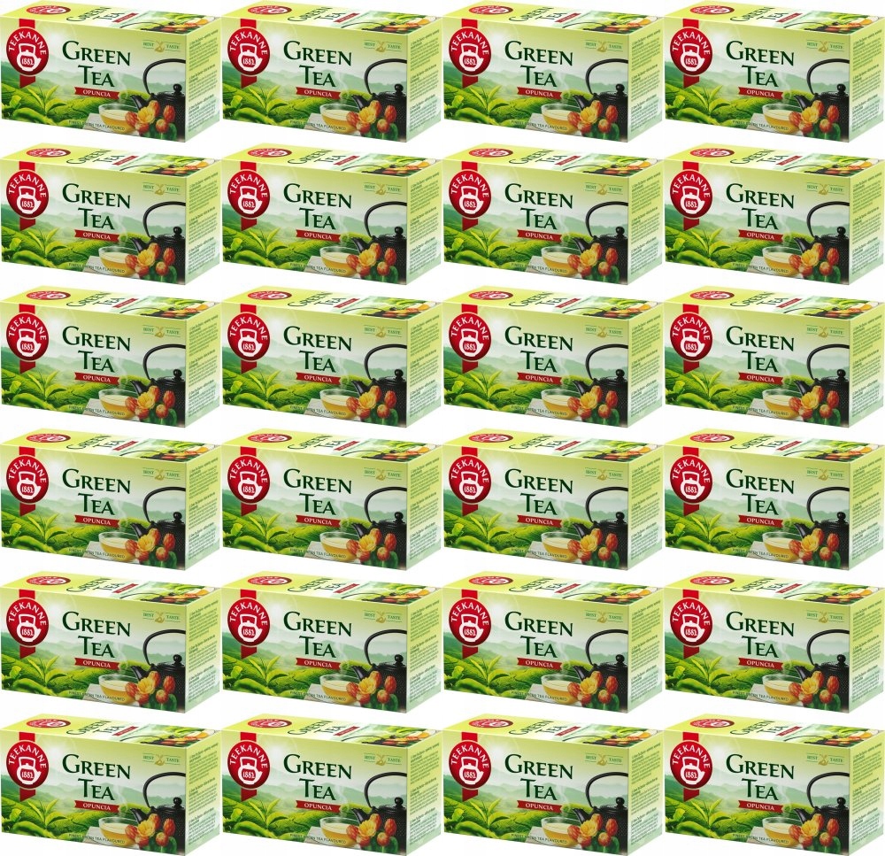 Herbata Teekanne Green Tea Opuncja 20 torebek x24
