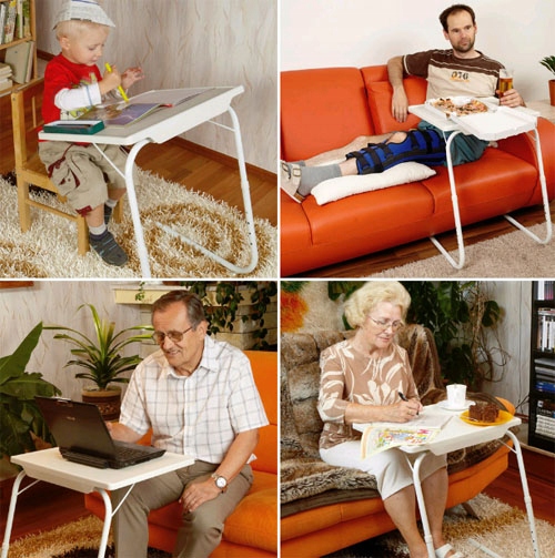 STOLIK SKŁADANY Z REGULOWANYM BLATEM DOSUWANY Kod producenta 291