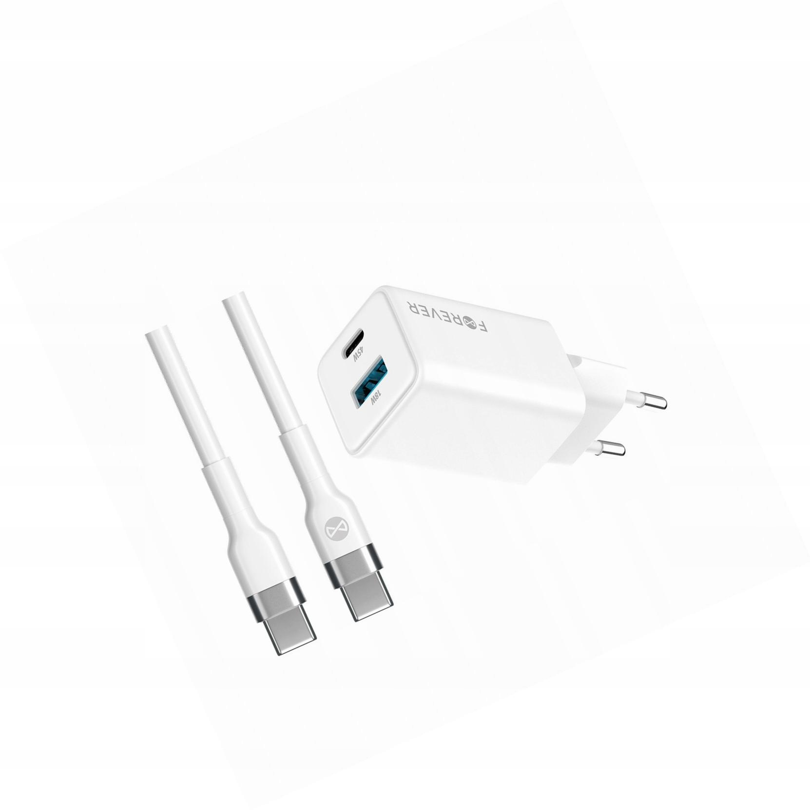 Szybka ładowarka GaN 45W Usb-c z kablem do Samsung Galaxy A15 5G