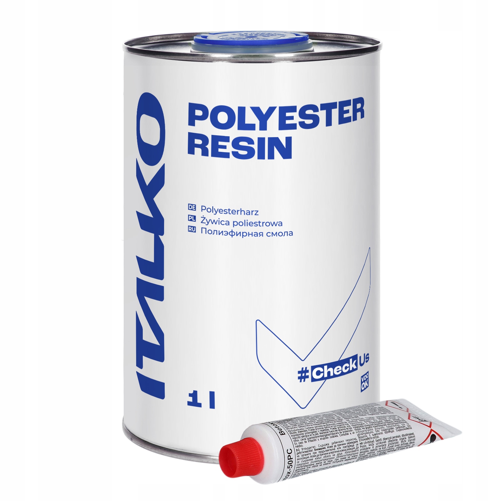 ZESTAW ŻYWICA POLIESTROWA UTWARDZACZ MATA SZKLANA 150G Producent Italko