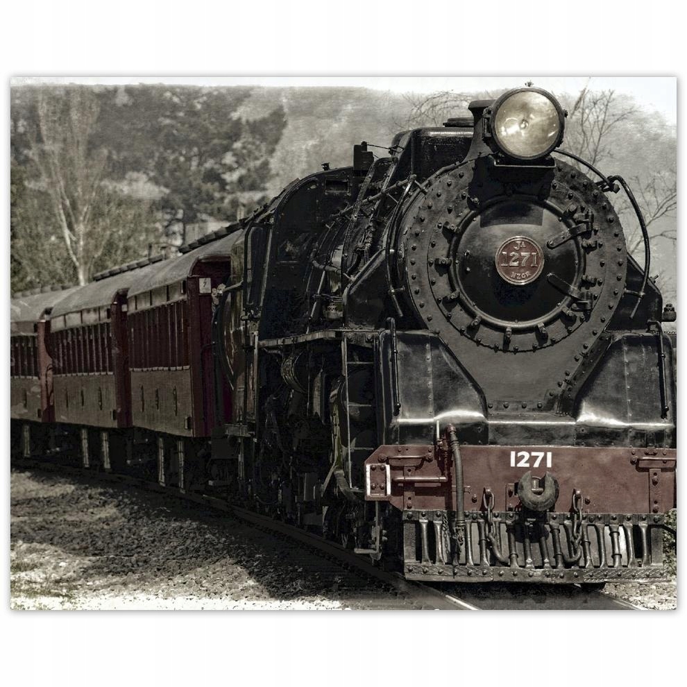

Plakat 50x40 Pociąg Lokomotywa