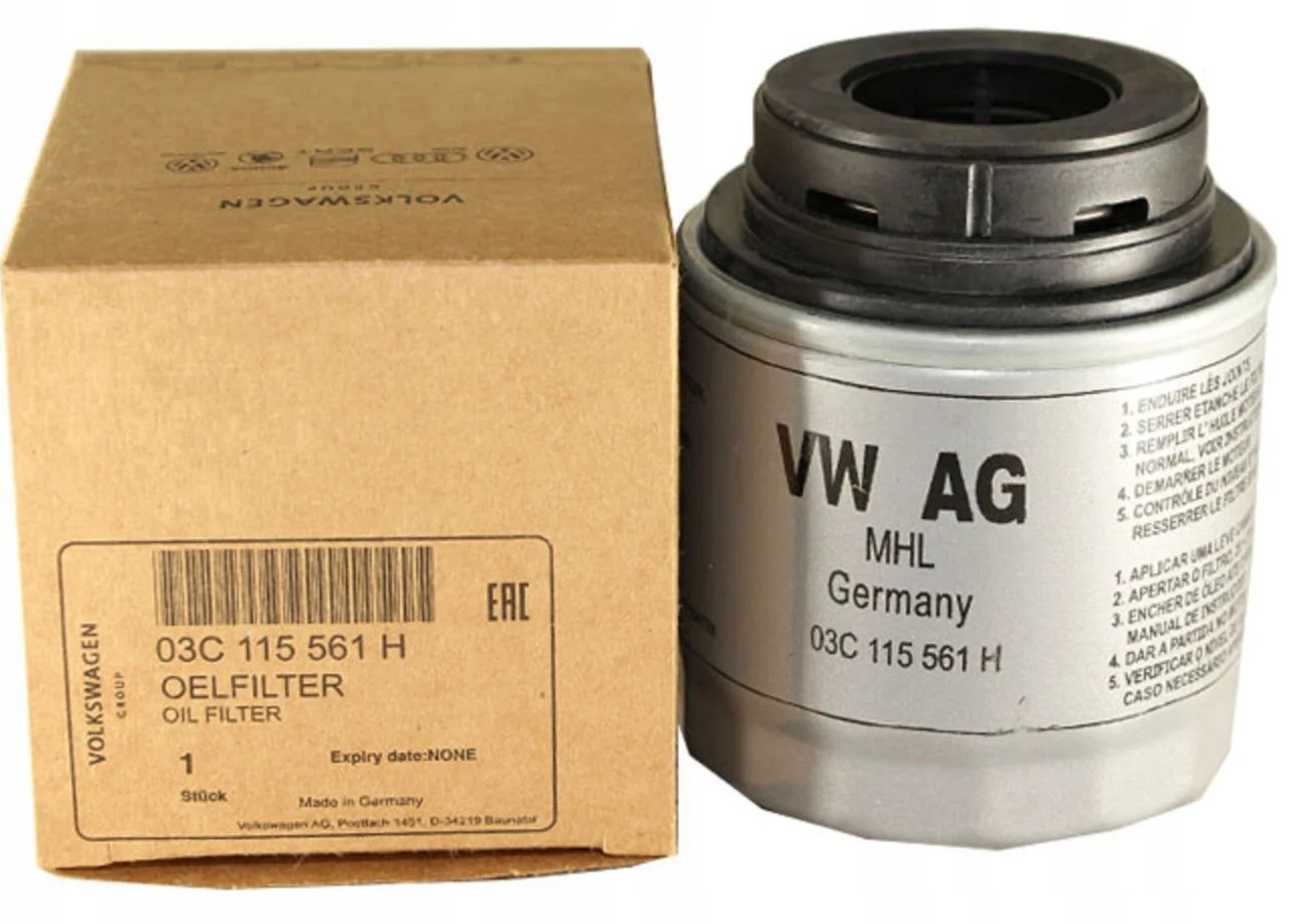 

03C115561H Orgyginalny Filtr Oleju Vw Audi OP641/2