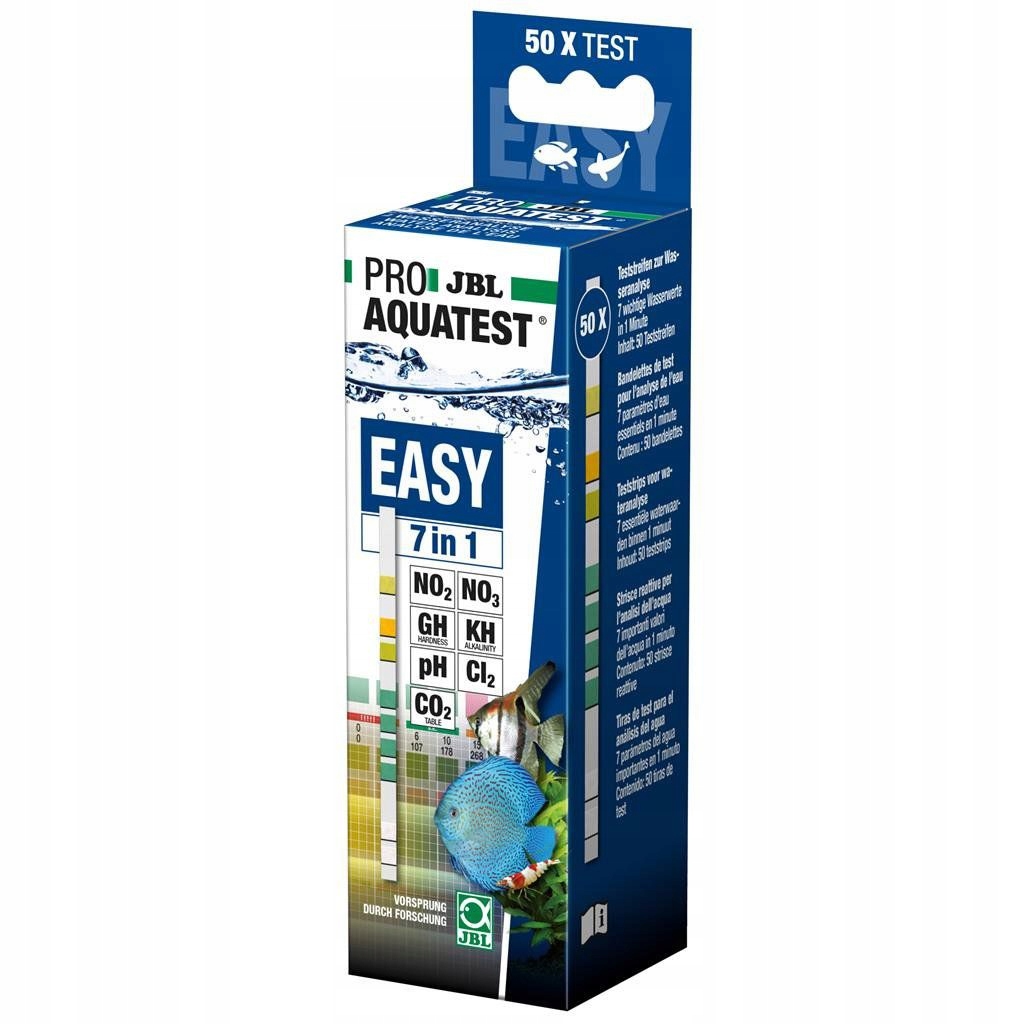 Jbl Proaqua Strips Easy 7 In 1 Testset Testovací proužky pro akvarijní vodu 7v1