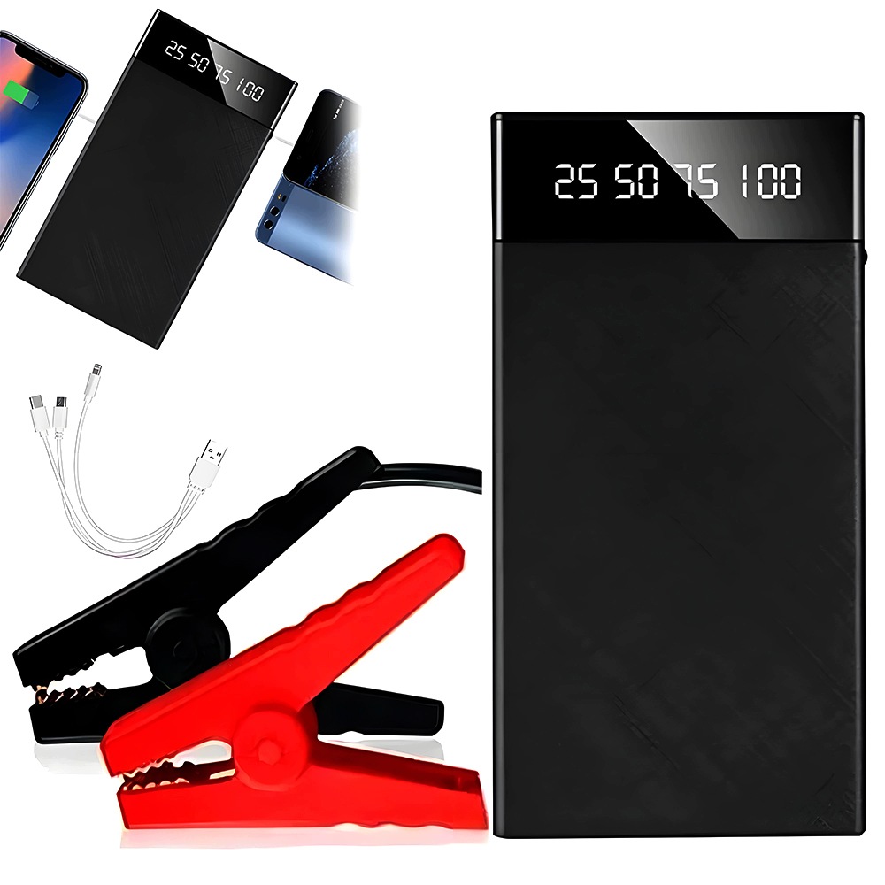 Powerbank z rozruchu samochodu 12V litowy urządzenie rozruchowe 10000mAh