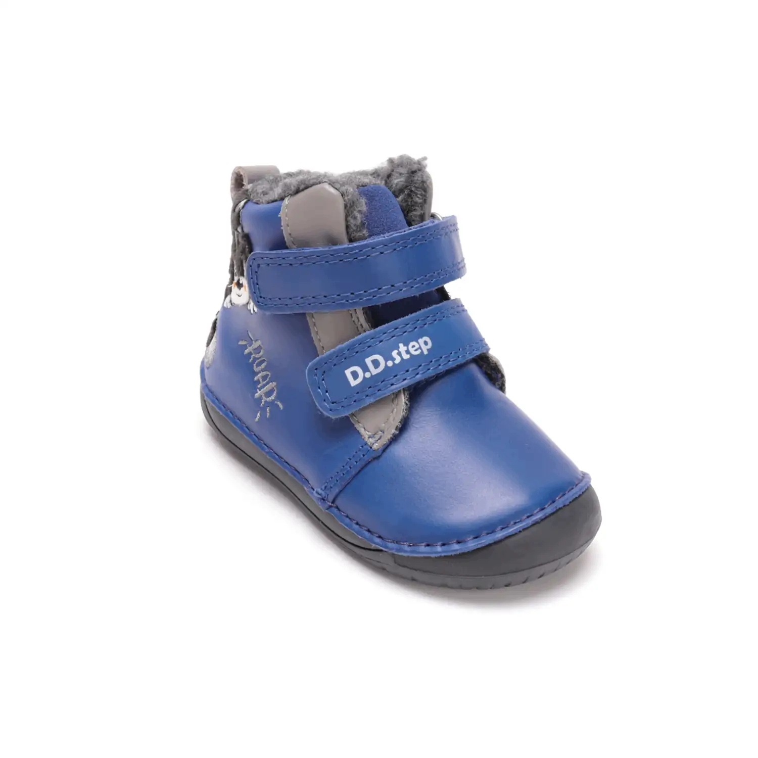 Buty zimowe barefoot D.D. Step W070-62660B Royal Blue 23