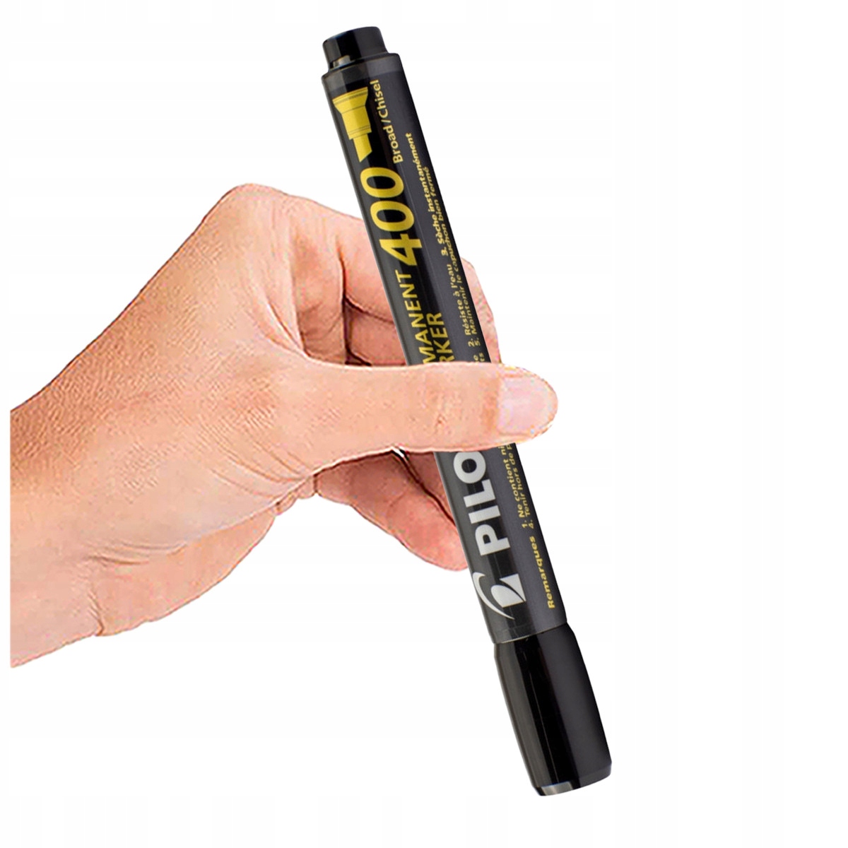 MARKER CZARNY ŚCIĘTY PERMANENTNY MAZAK NIEZMYWALNY Marka PILOT