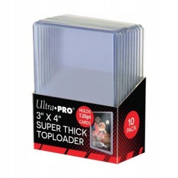 

120PT Thick Toploader 3x4 10 szt. Ultra Pro