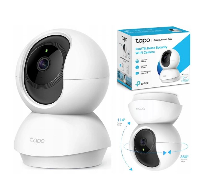 

Kamera Ip Tp-Link Tapo C200 Dla Psa i Kota Full Hd