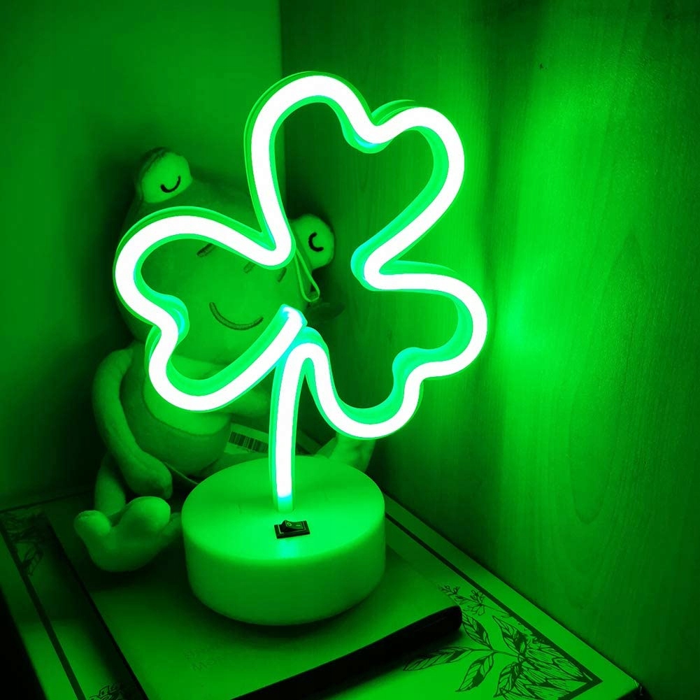 Lampka LED NEON KONICZYNA SZCZĘŚCIE USB/BATERIE Marka inna