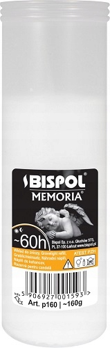 

Wkład parafinowy 60h palenia Memoria p160 biały