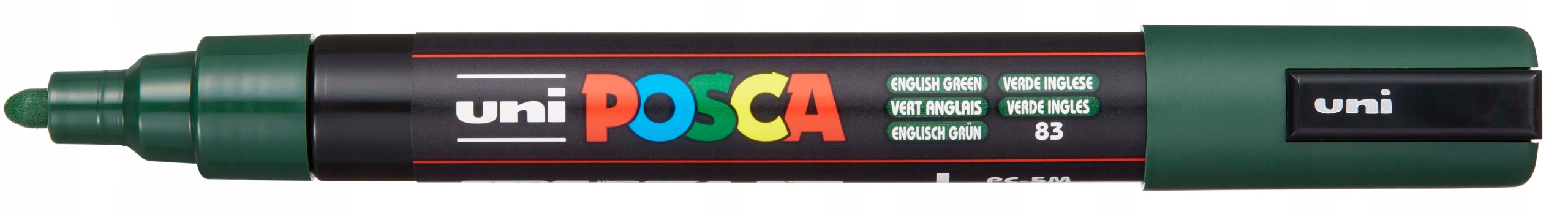 

Marker z farbą plakatową Posca PC-5M ciemnozielony