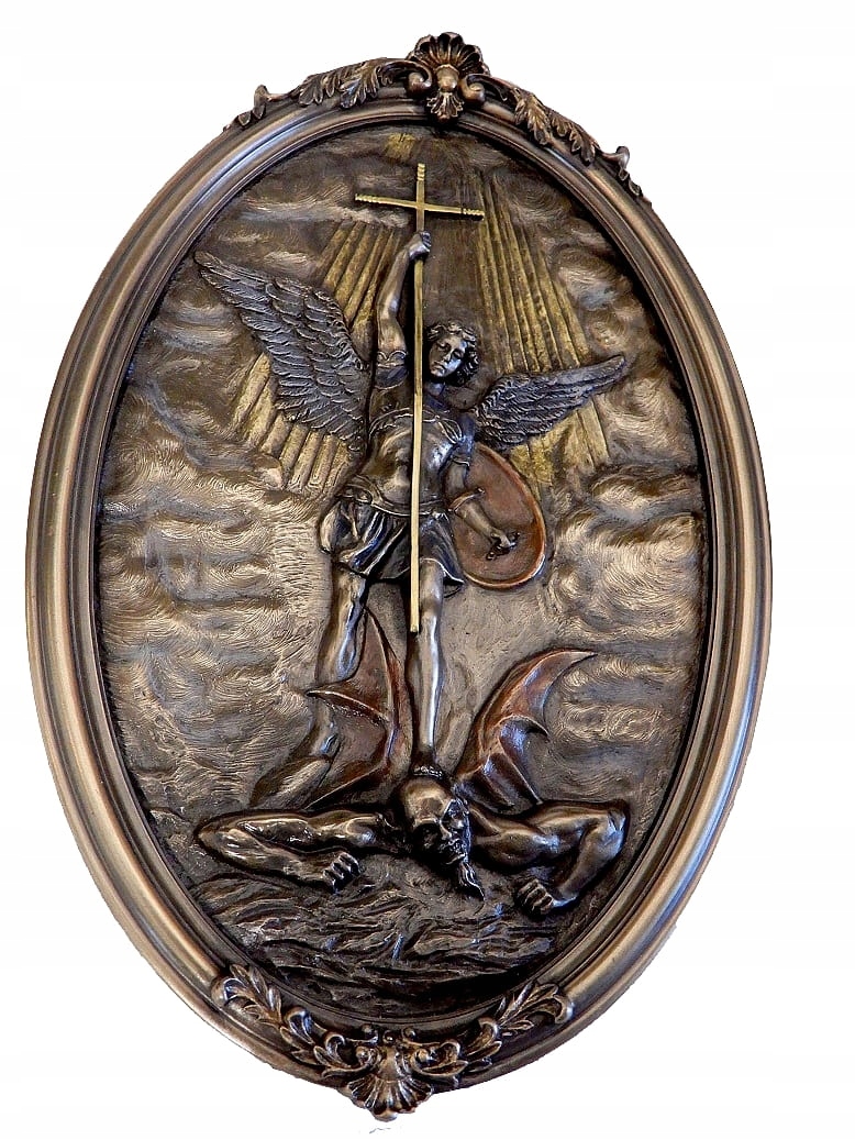

Michał Archanioł Medalion Relief Płaskorzeźba GRAv