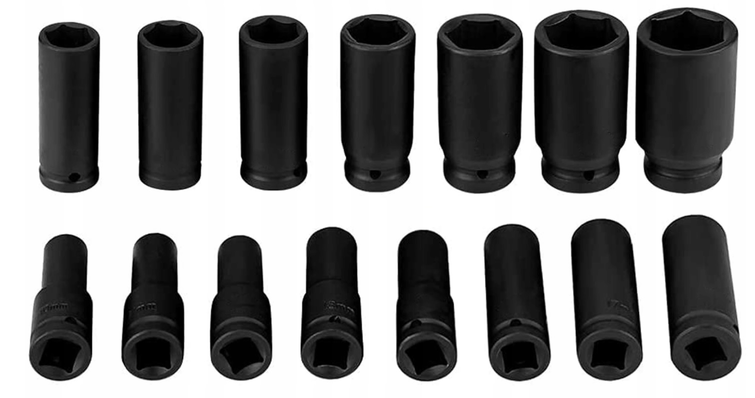 NASADKI UDAROWE 1 2 DLUGIE ZESTAW 10 32MM 15EL Brand Falon Tech