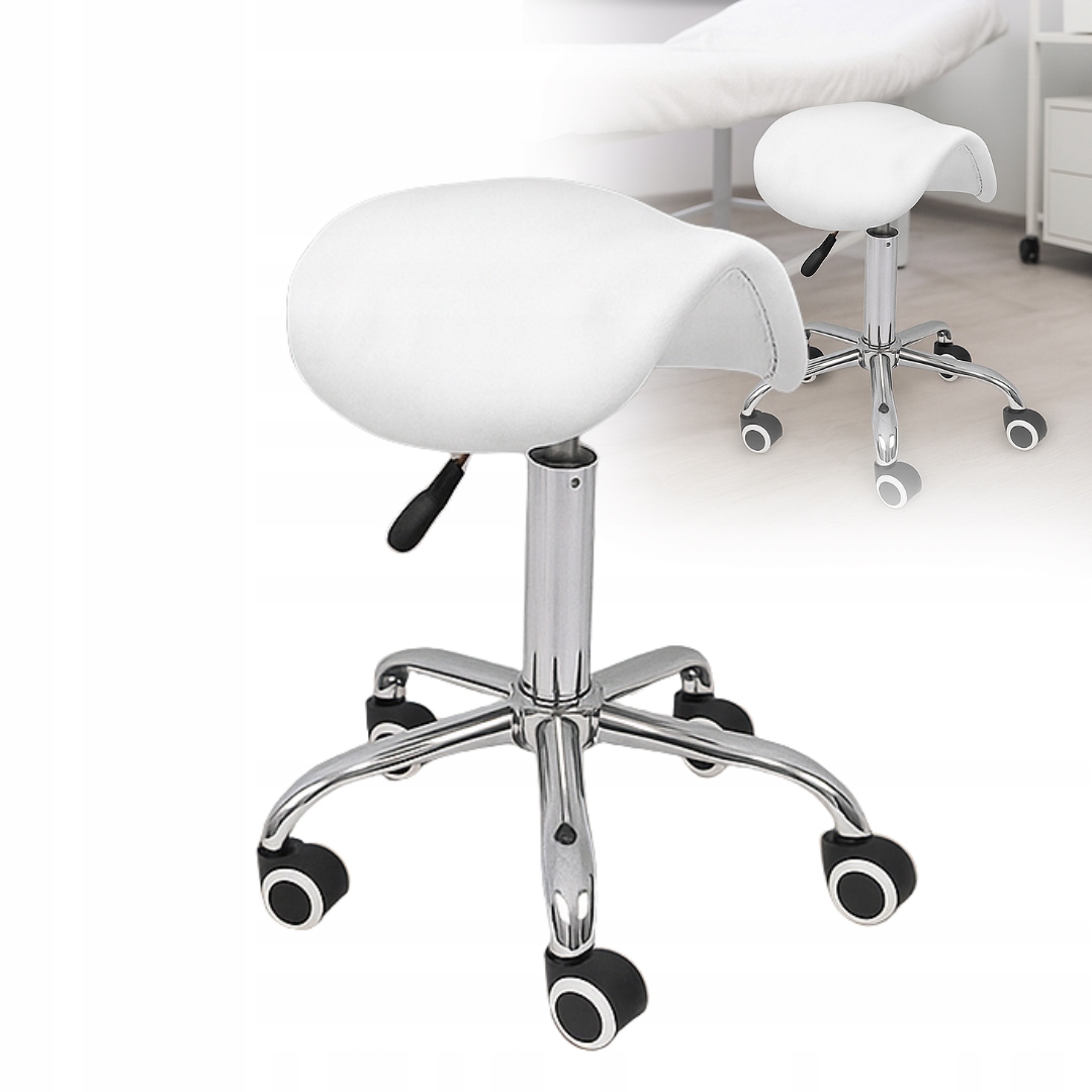 Kosmetický Kadeřnický Taburet Rodeo Sedlo Hoker Stolička Na Kolečkách