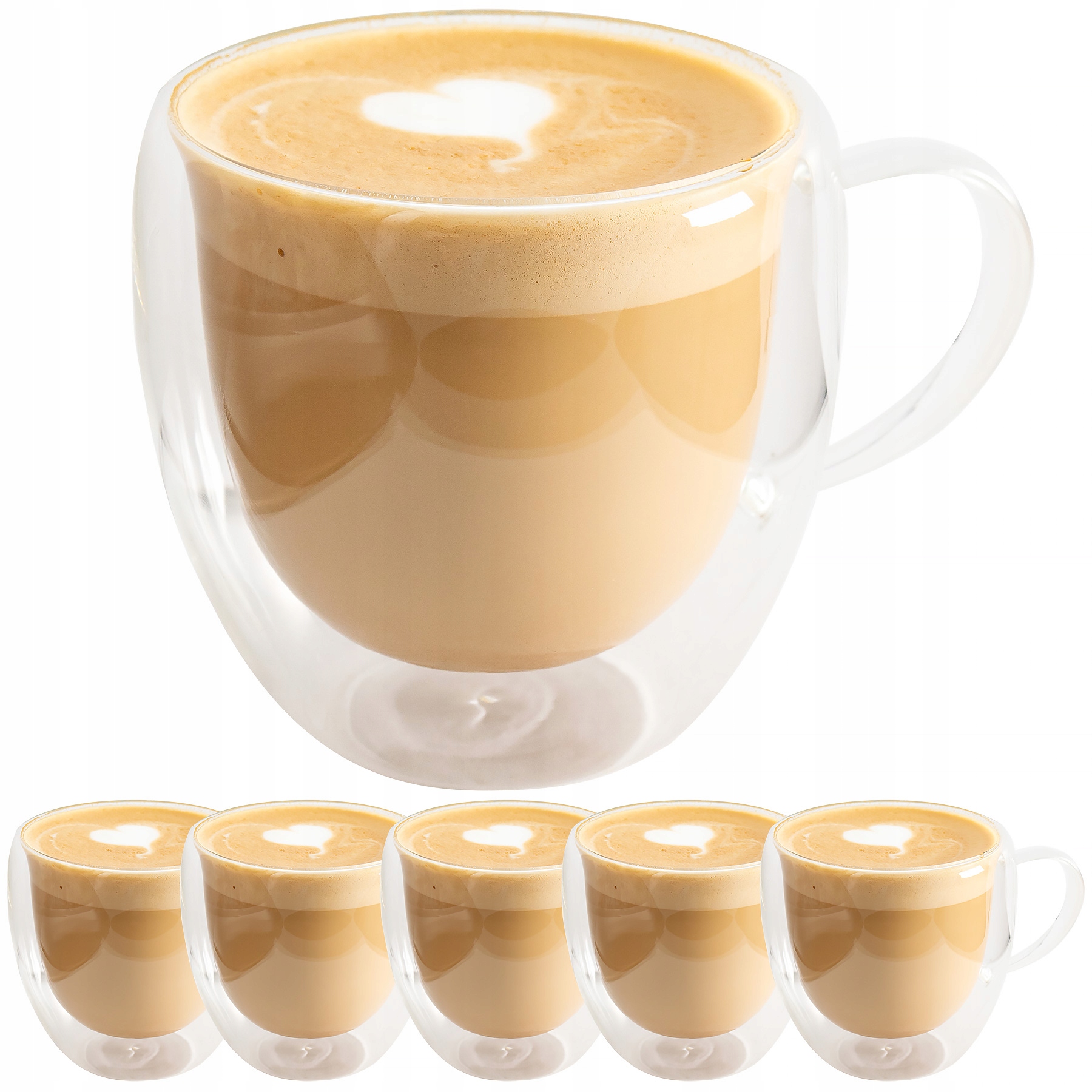 

Szklanki Kubki Termiczne Kawy Kubek Szklanka 250ml