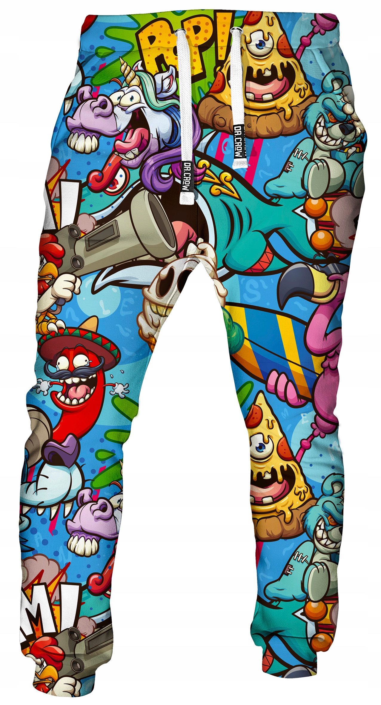 

D Spodnie Dresowe Fullprint Dr.crow Cartoon 3XL