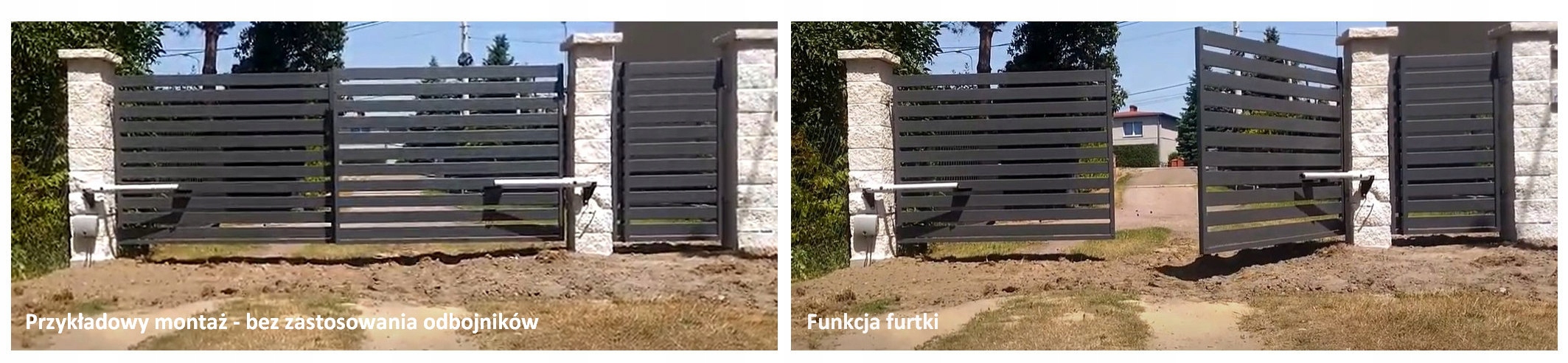 Napęd bramy dwuskrzydłowej automat SOMFY Essential Maksymalna długość skrzydła 2.5 m