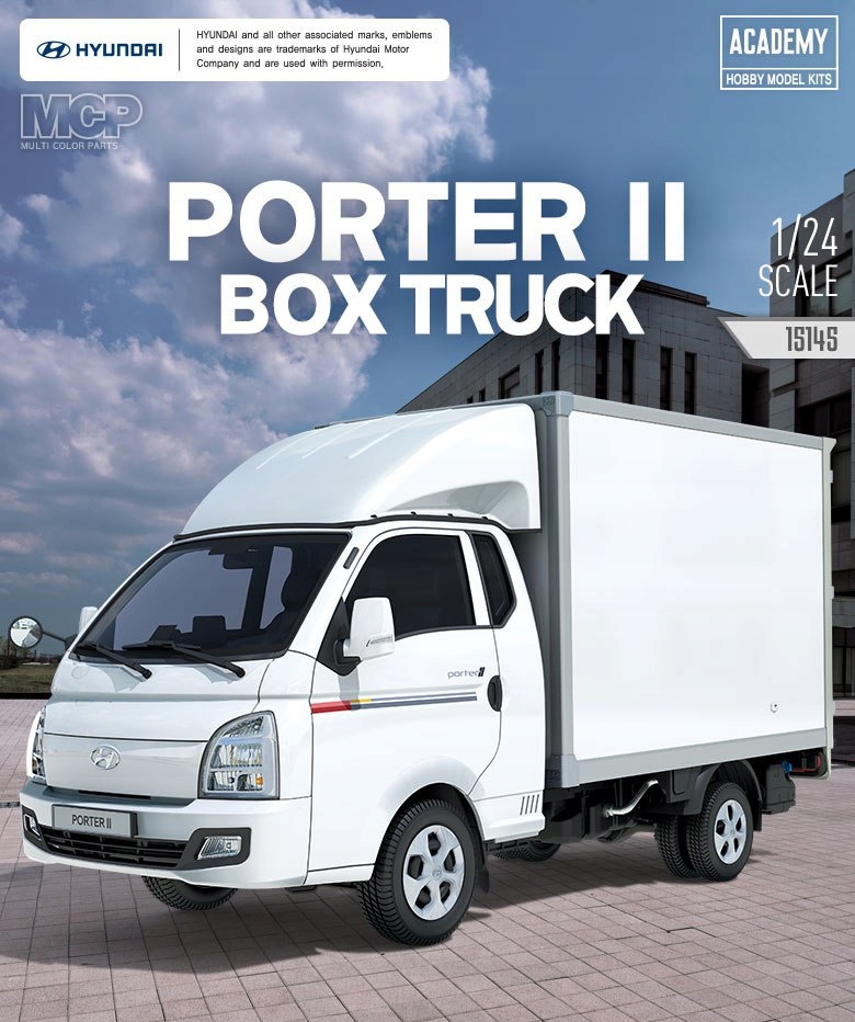 Academy 15145 Hyundai Porter II Mcp 1:24