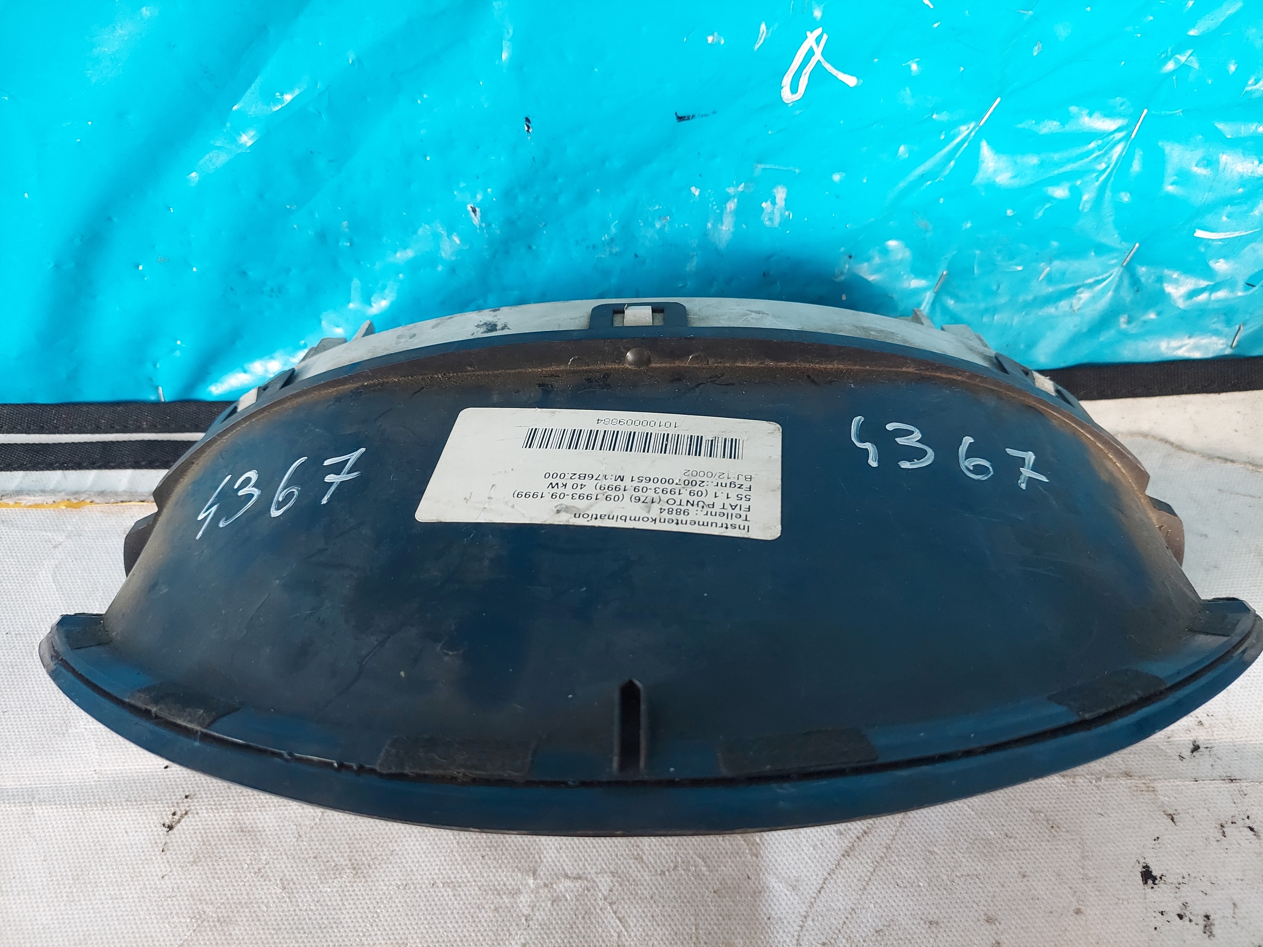 dials clock PUNTO and 1.1 B 606219001