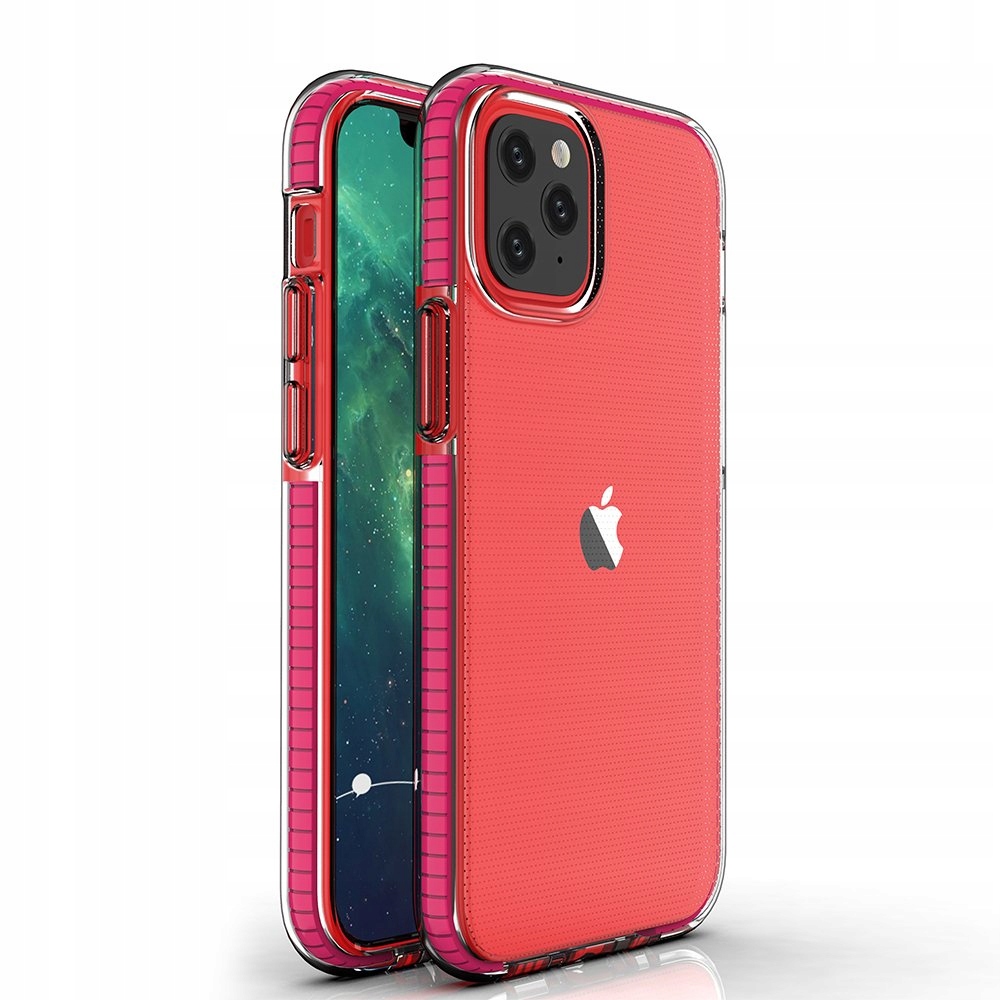 

Spring Case pokrowiec żelowe etui z kolorową ramką