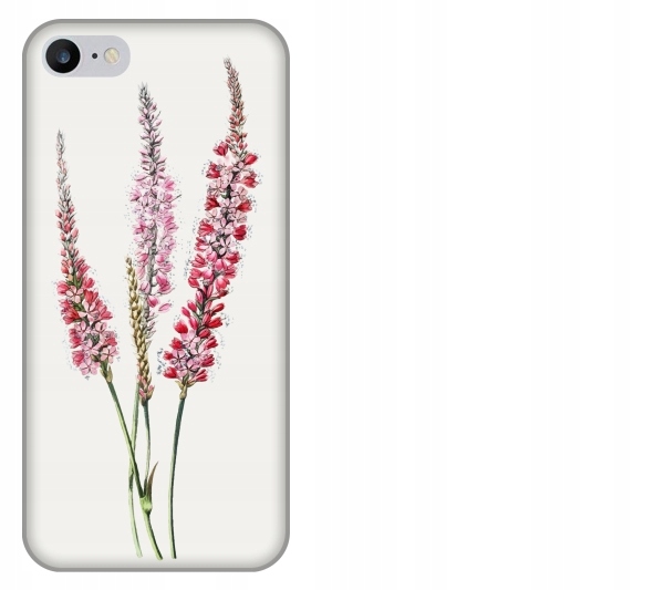 

Etui pokrowiec iPhone 7 Kwiat rózowy akwarela