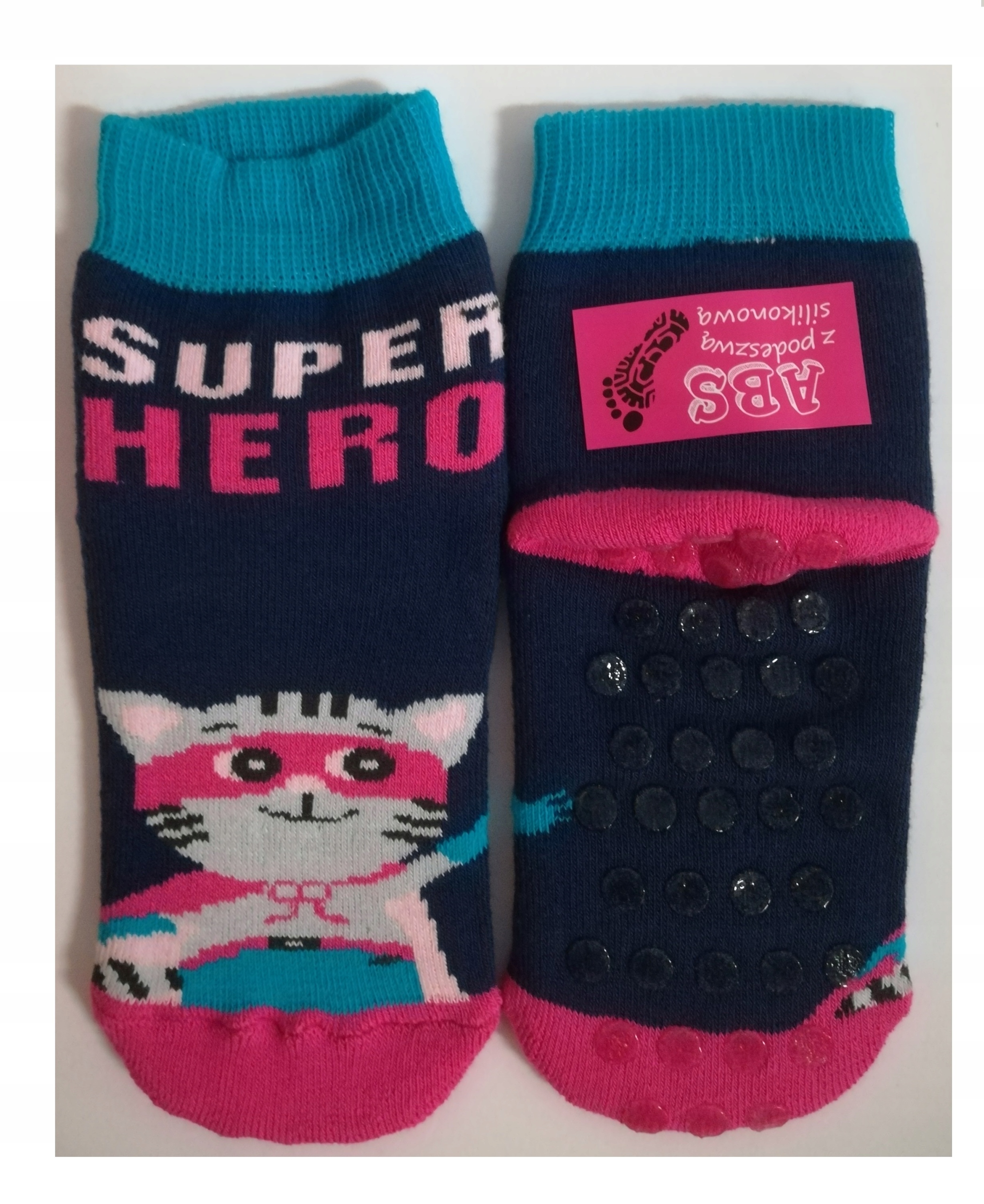 

Skarpety dziecięce Syntex frota Abs silikon 20-24