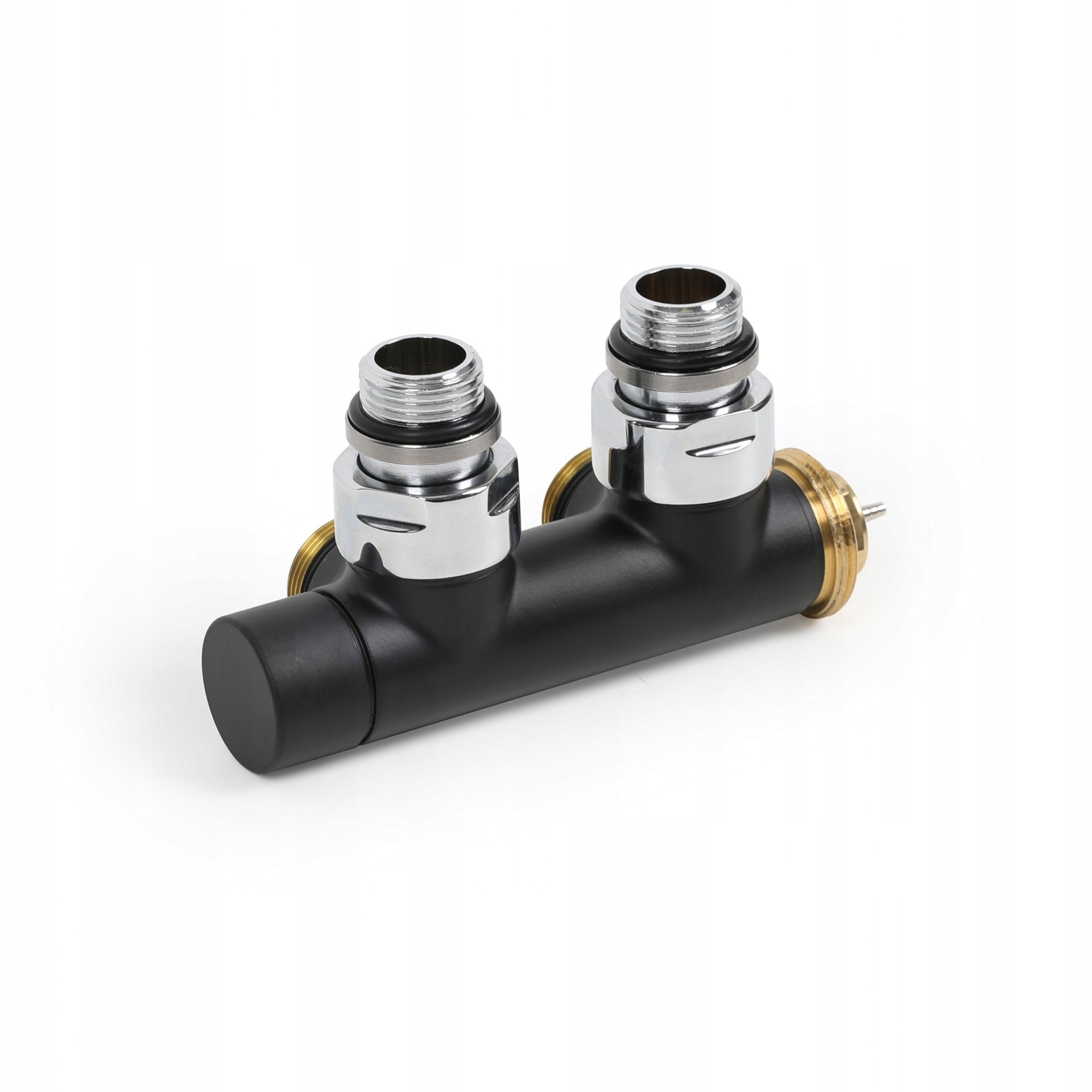 Kombinovaný ventil termostat 50 ľavý Čierny Mat Poletti