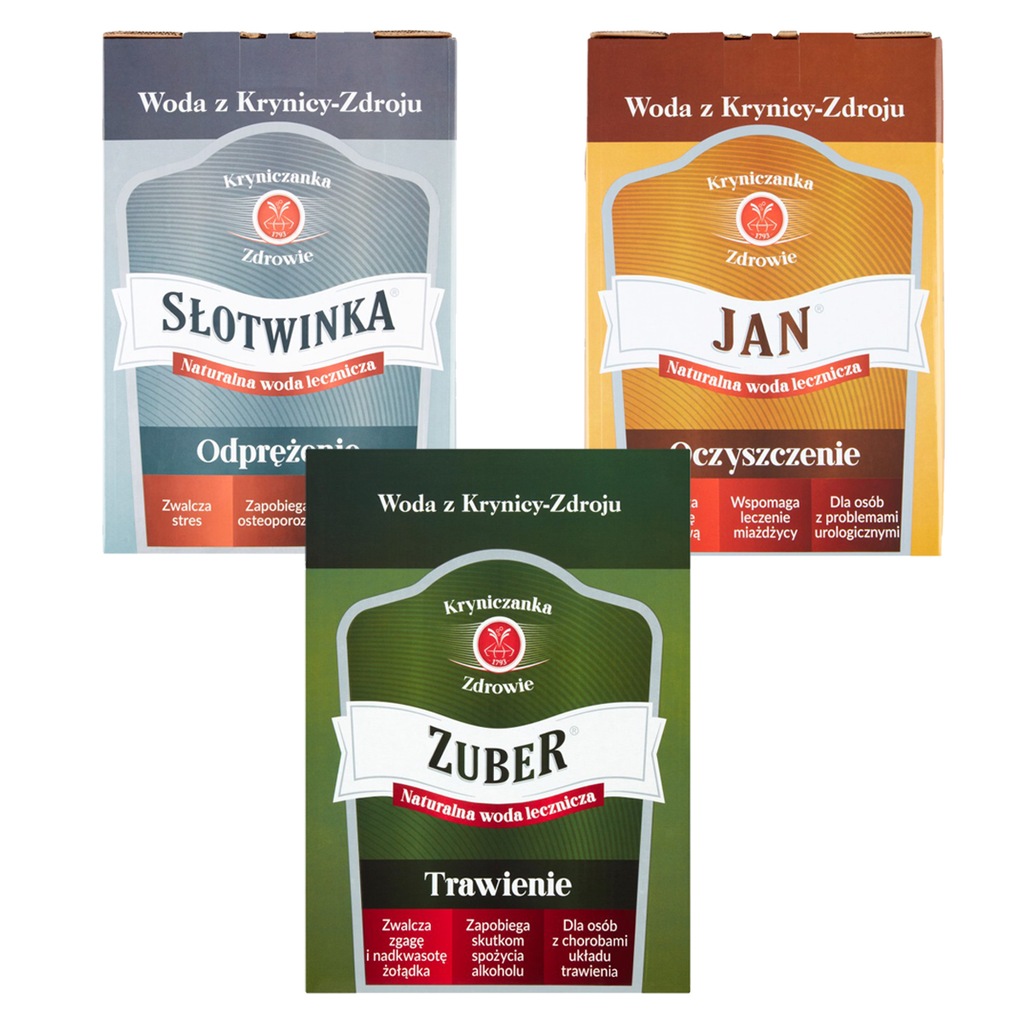 Zuber karton 3L Jan karton 3L Słotwinka karton 3L