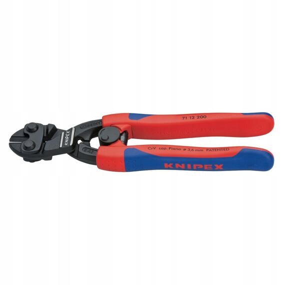 Knipex kleště štípací kompaktní 200mm pákové CoBolt 7112200