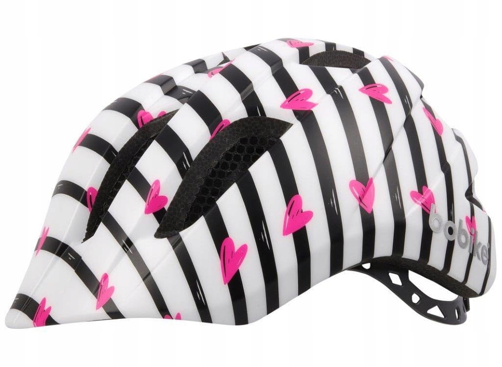 Bobike Kids Plus dětská cyklistická přilba Pinky Zebra S