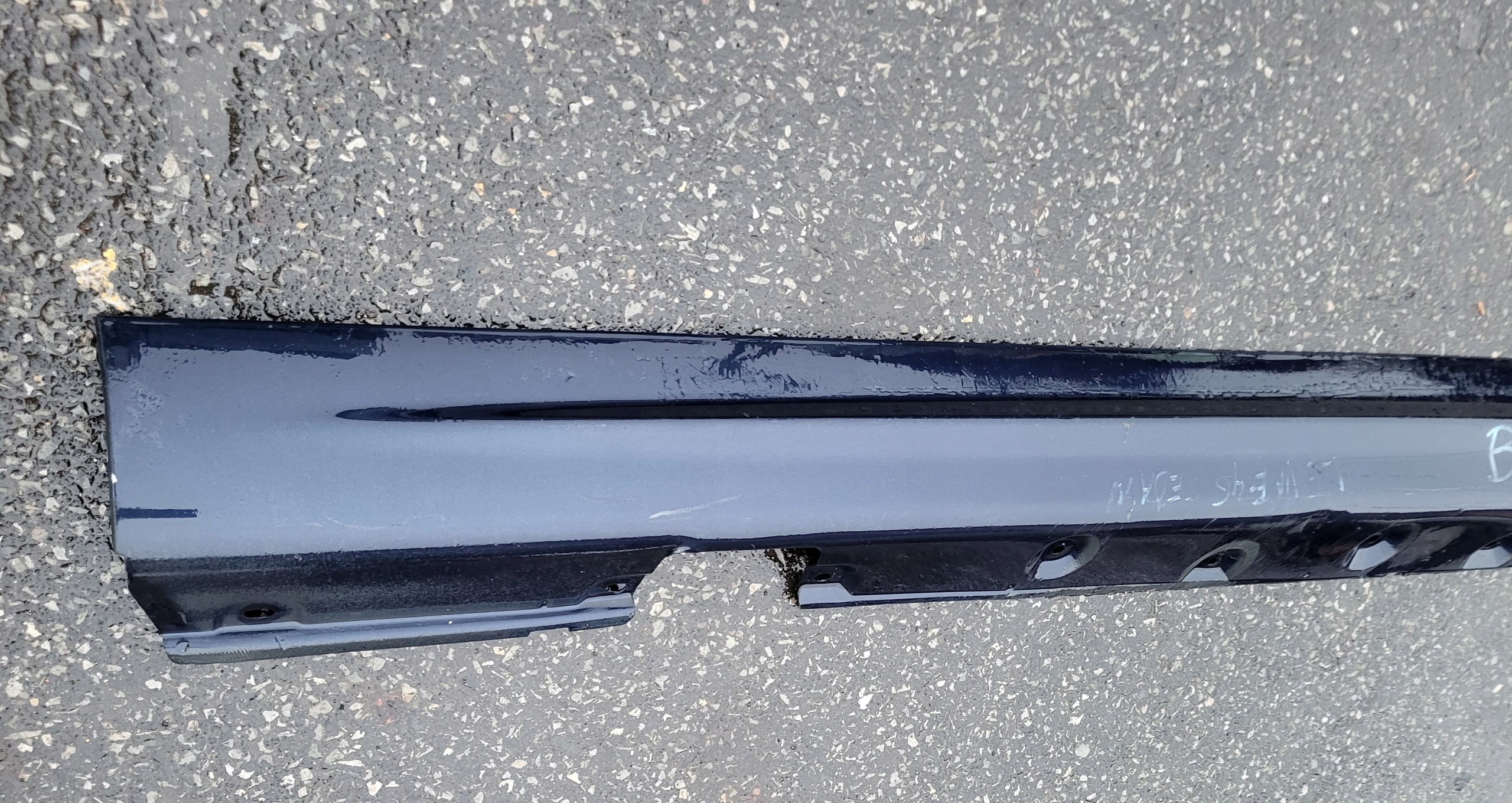 moulding cap of the threshold threshold left BMW 3 E46 8209755 OE