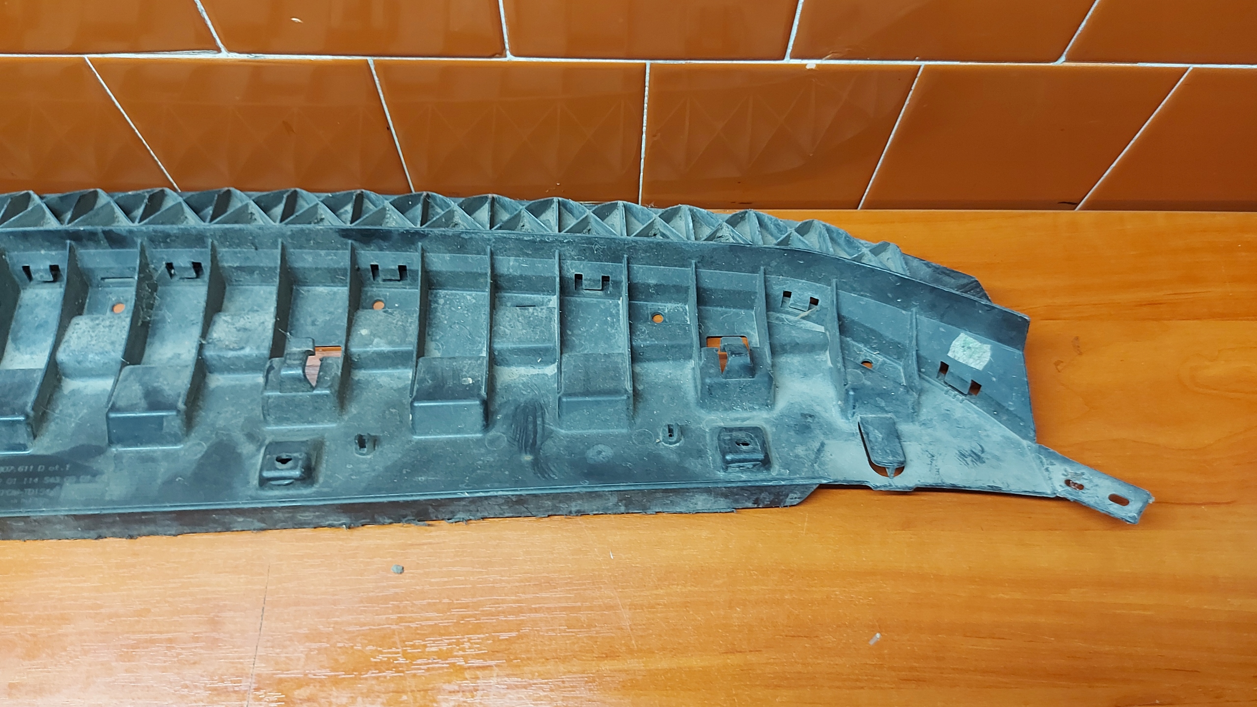 ABSORBER cover below bumper front front SKODA OCTAVIA III 17-20
