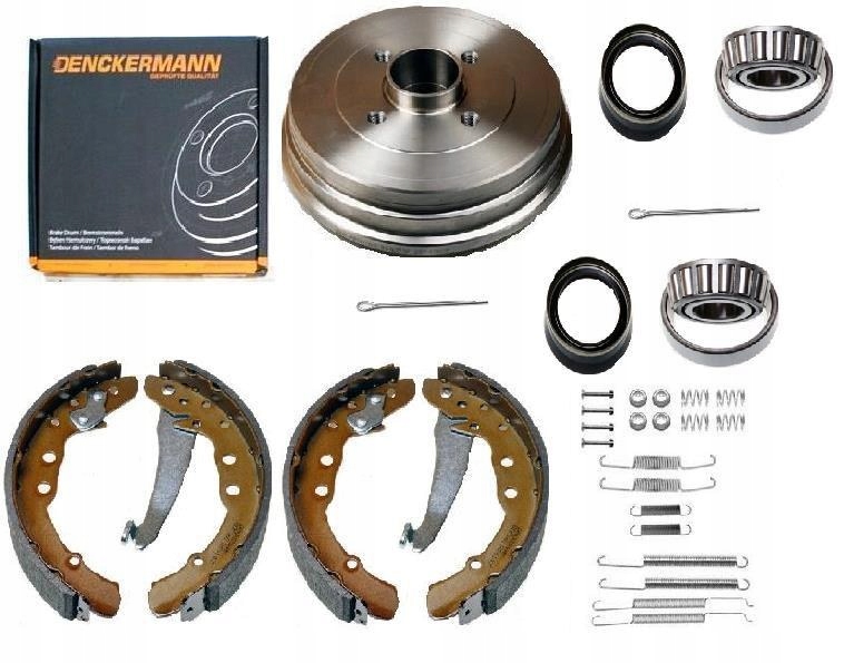 Bubny Ložiskového Čelisti Audi 80 B4 Sada