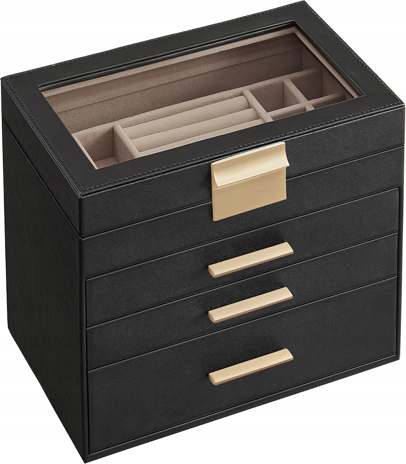 Krabička Kufřík Na Šperky Organizér 4 Úrovně Dárek