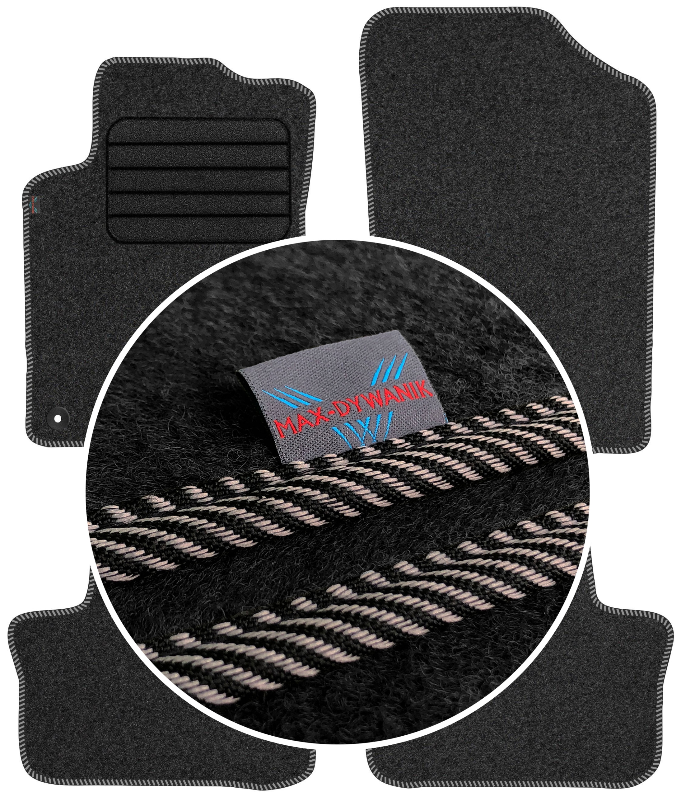 Peugeot 207 2006-2012 Koberce do auta