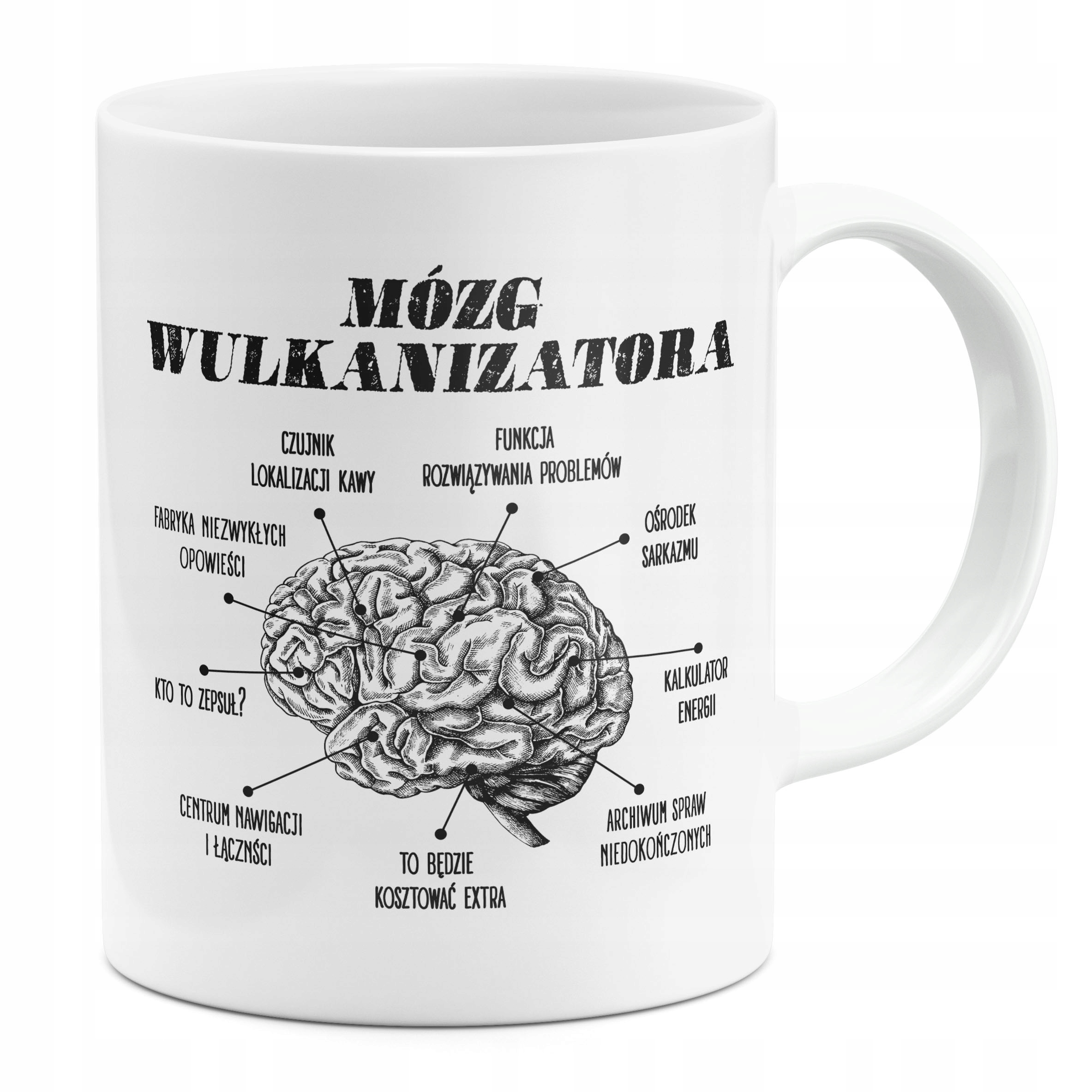 

Kubek Mózg Wulkanizatora Śmieszny