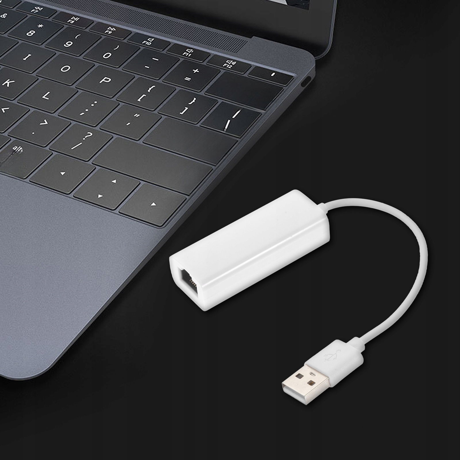 ADAPTER INTERNETOWY USB DO LAPTOPA KARTA SIECI PRZEWODOWEJ USB Kod producenta 10982072