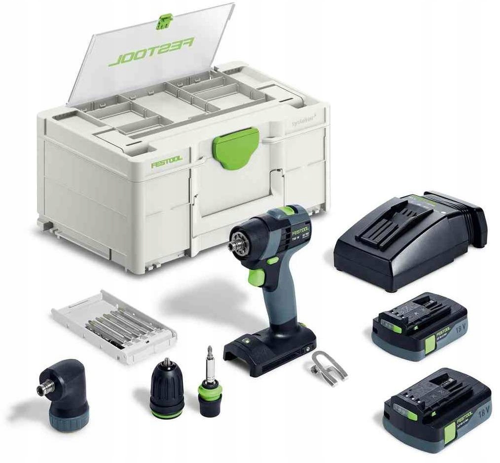 Akumulatorowa Wkrętarka Txs 18 C 3,0-Set Festool