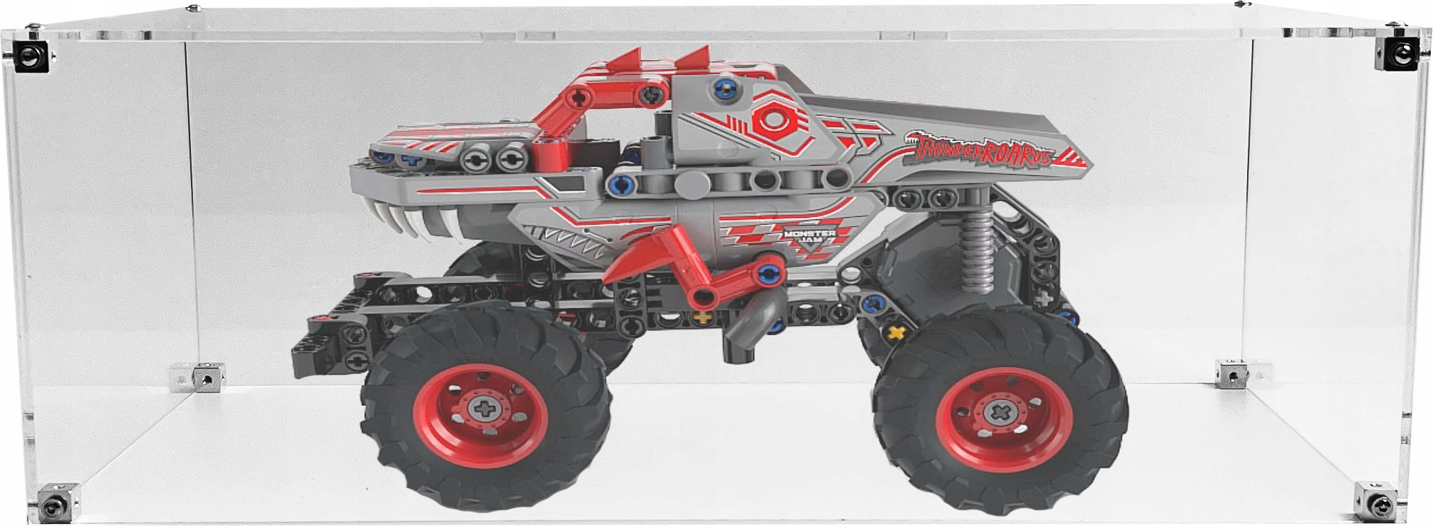 Vitrína Drewlandia pro stavebnici Lego 42200 Monster Jam ThunderROARus