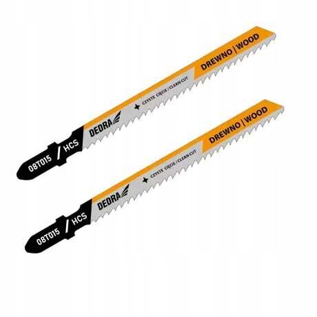 

Brzeszczoty do wyrzynarki do drewna 100/75mm Hcs T
