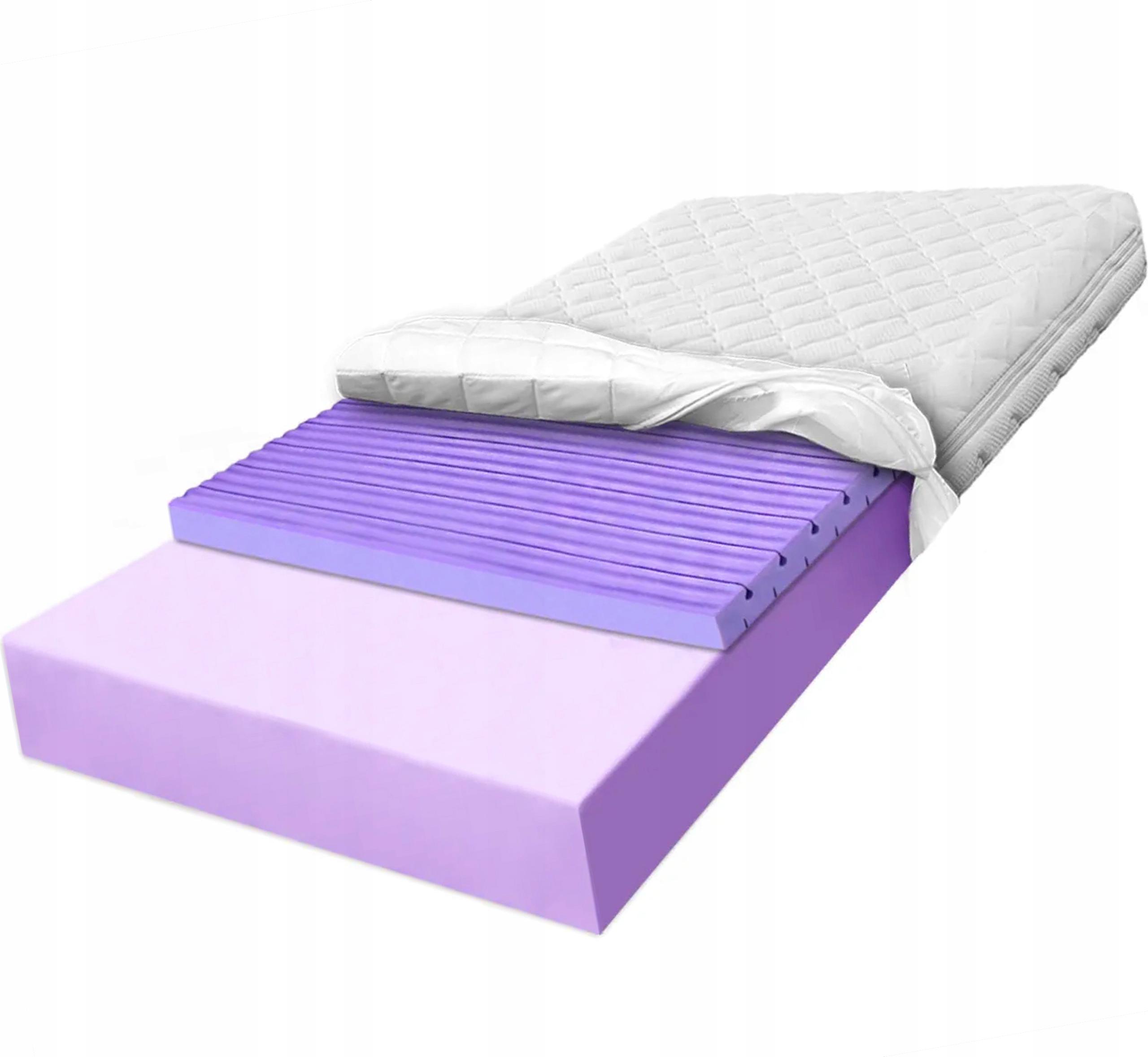 Materac 160x190 pianka odchudzająca hr H3 H5 19cm elastyczny masujący