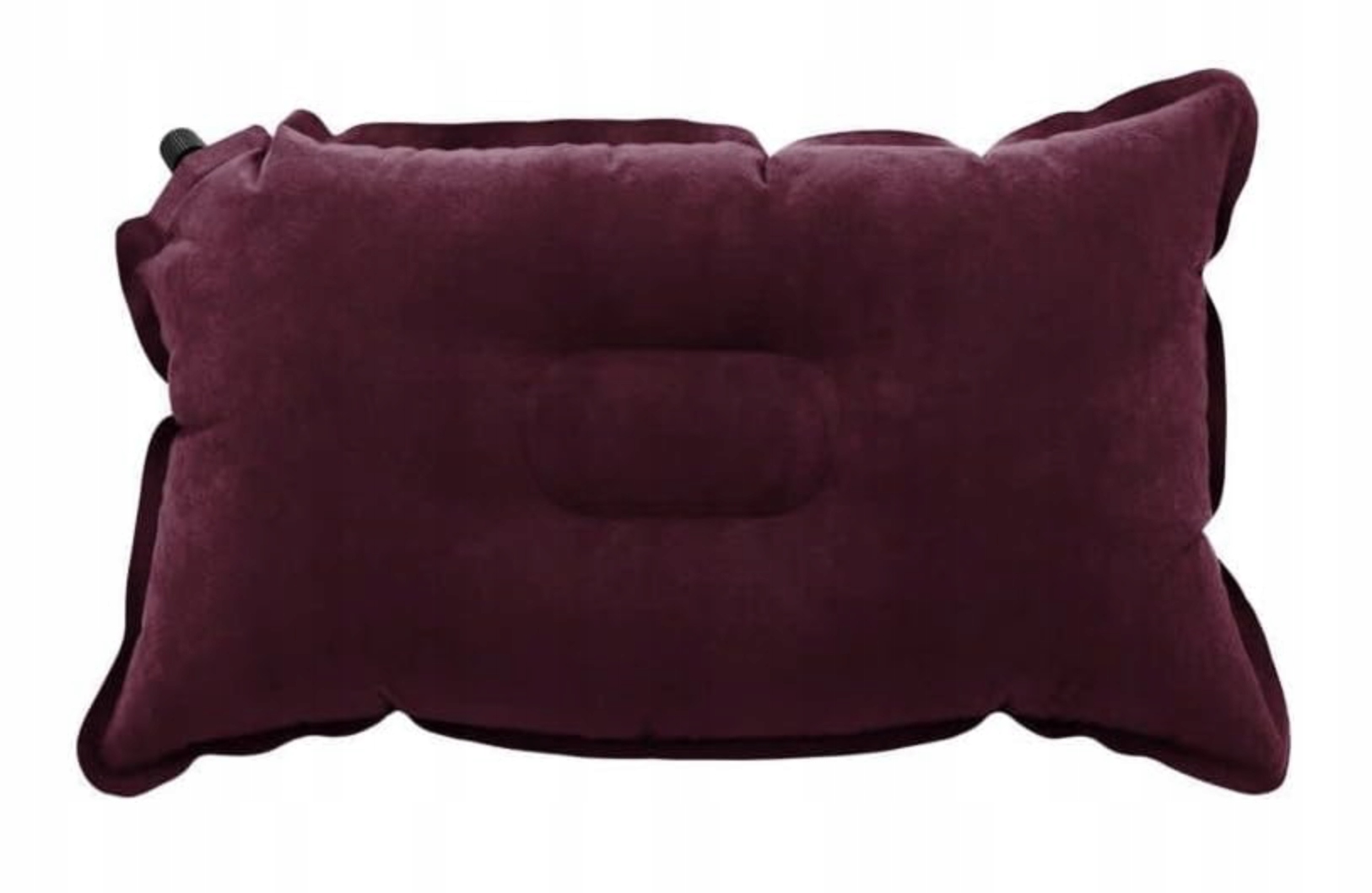 Nadmuchiwana poduszka kempingowa pokrowiec Sutafor 50 x 30 cm bordowa