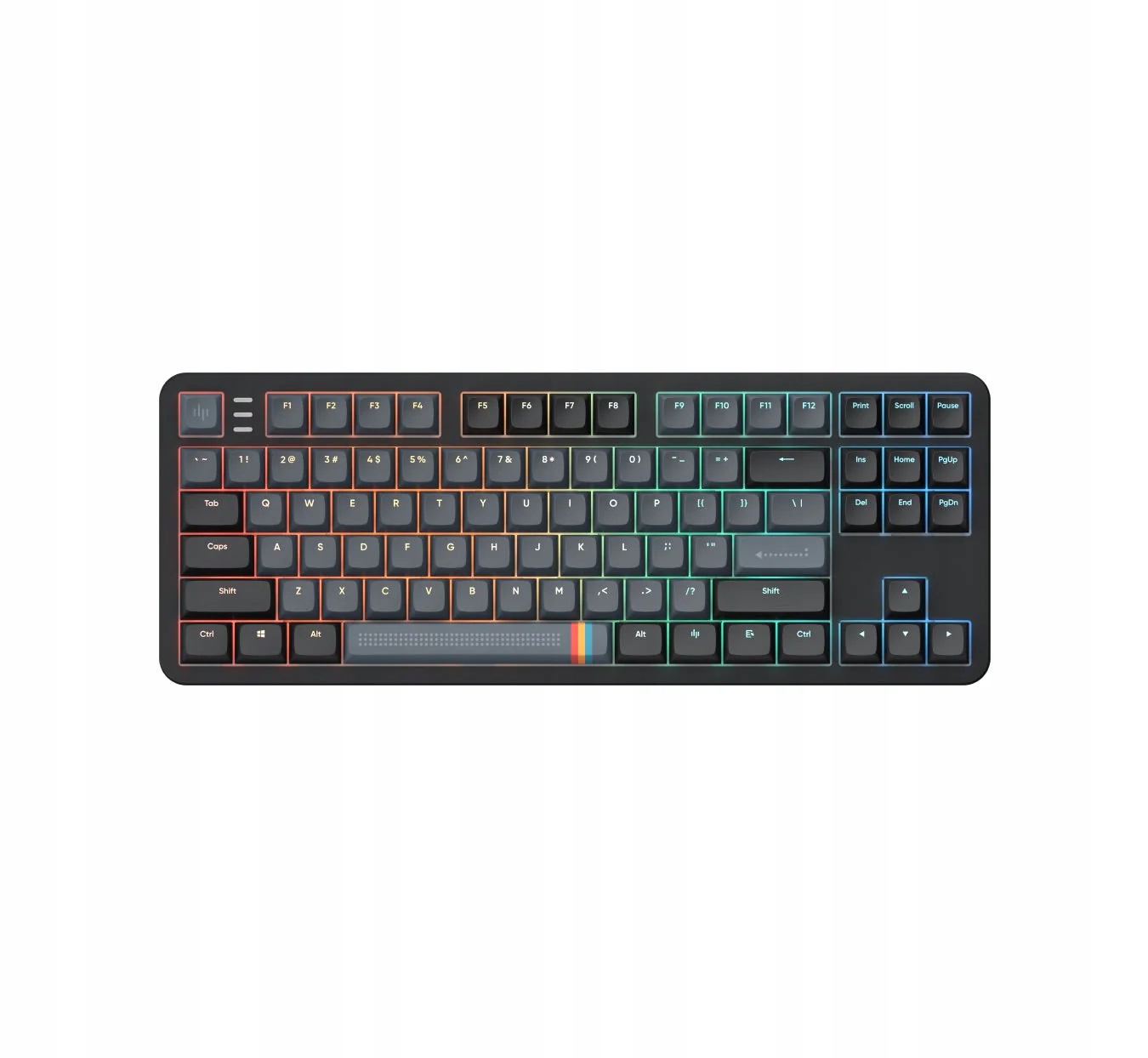 Dark Project ALU87A Midnight Gamingowa Klawiatura Mechaniczna Rgb