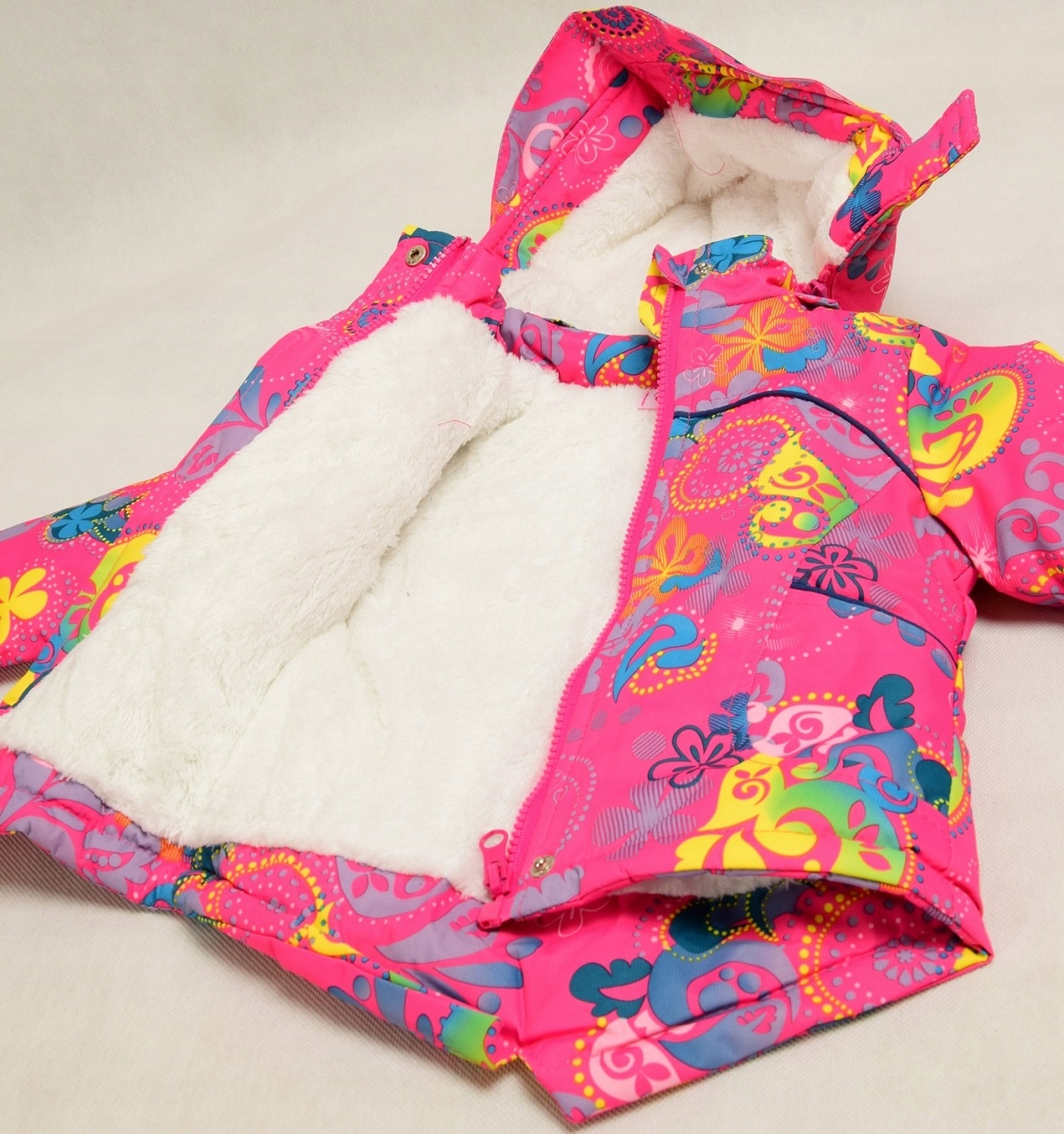 KOMBINEZON Y-50 R2 DWUCZĘŚCIOWY POLAR/MIŚ 80/86 Rozmiar 80