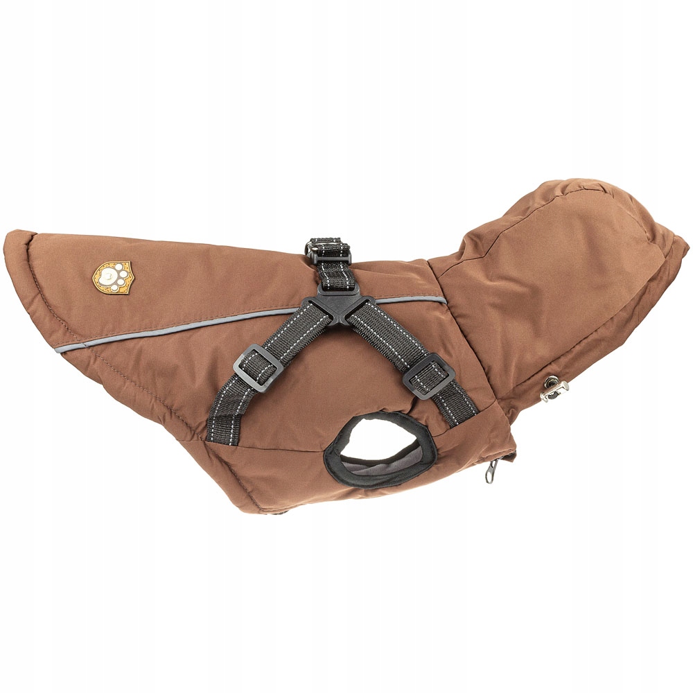 

Ubranko dla psa 3w1 ciepła kurtka szelki kaptur L