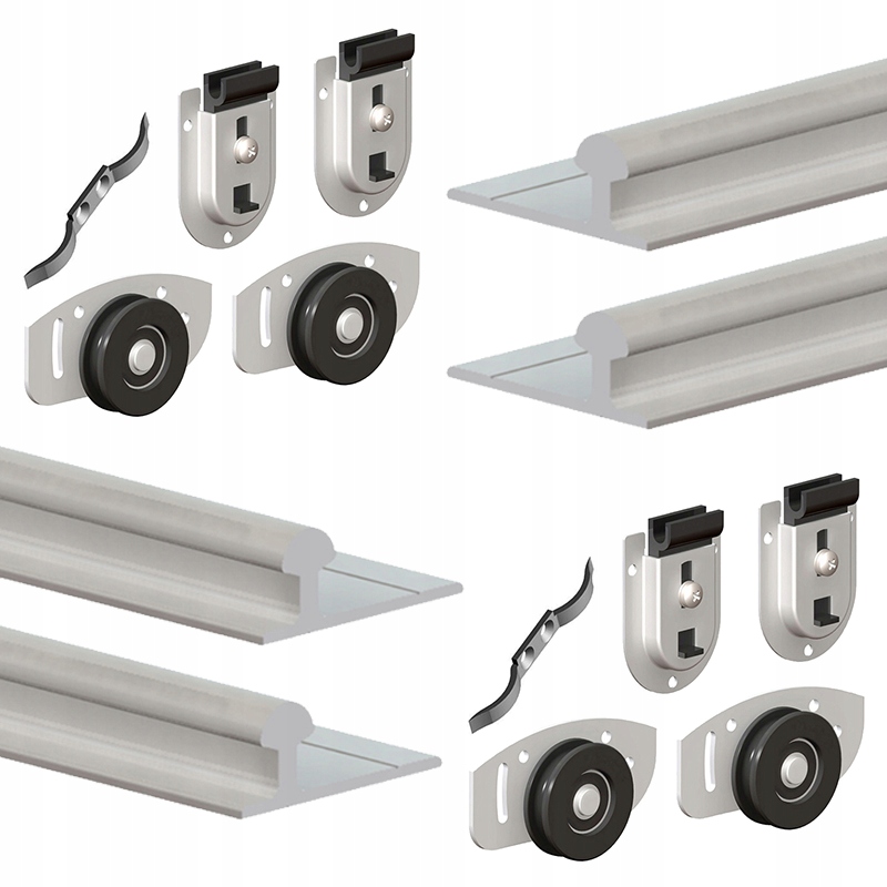 Systém pro posuvné dveře, skříň 1,2 m/2d