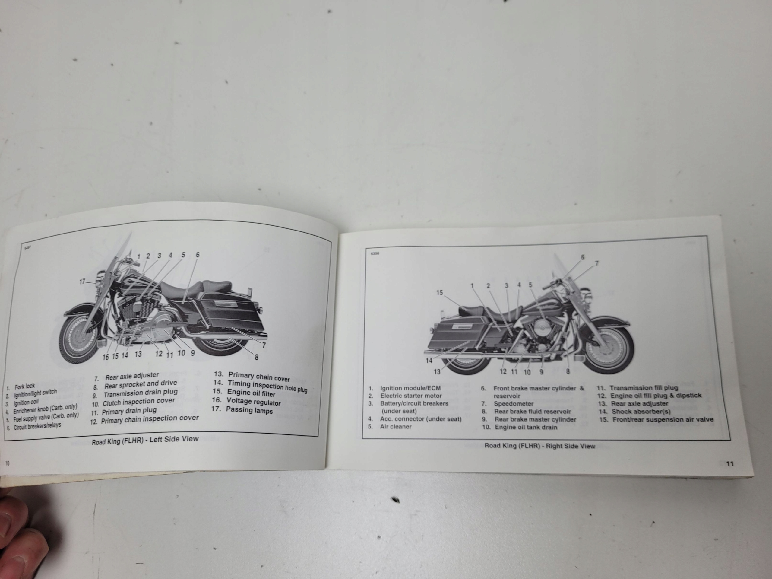 HARLEY DAVIDSON INSTRUKCJA OBSŁUGI Tytuł OWNER'S MANUAL 1998
